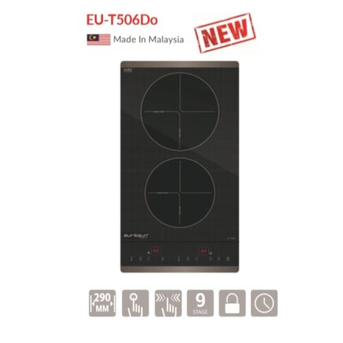 Bếp từ domino 2 vùng nấu Eurosun EU-T506Do