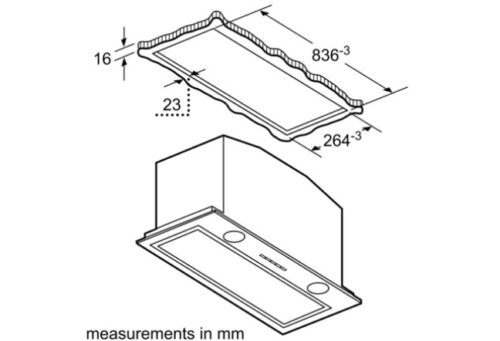 Máy hút mùi âm tủ Bosch DHL885C 9 may hut mui am tu bosch dhl885c 2