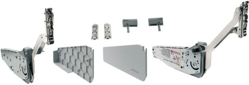 Bộ Tay Nâng Free Up P2us Xám Hafele 493.05.801