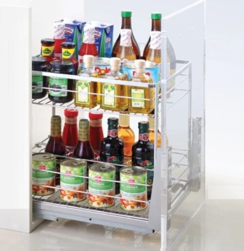 Giá gia vị chai lọ nan vuông Euronox EU8.40G