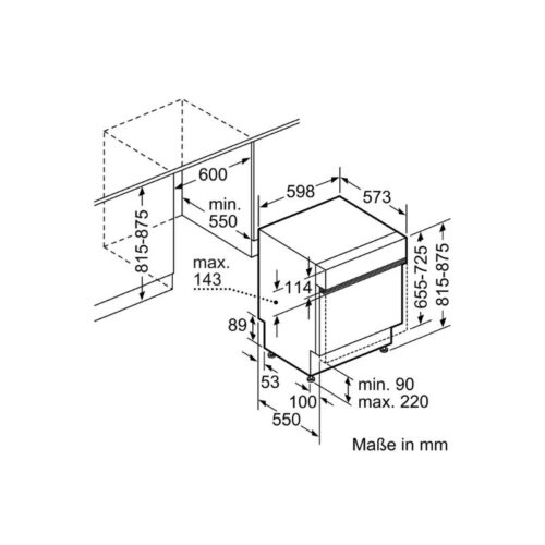 Máy rửa bát Bosch SMI46KS01E