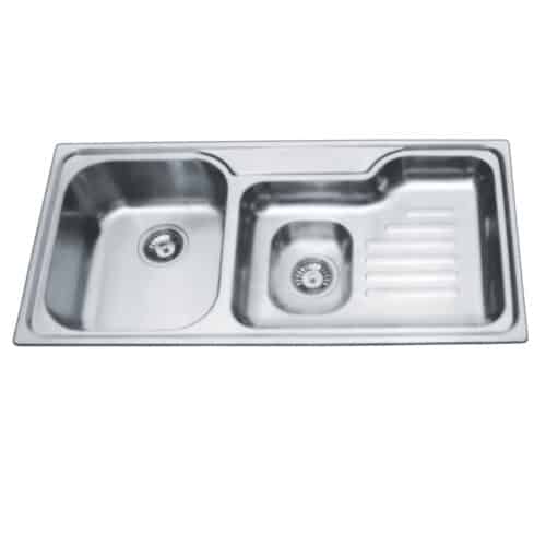 Chậu rửa bát inox 2 hố Gorlde GD-9039