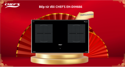 Đón xuân rộn ràng - Trang hoàng nhà mới với Combo Chefs cùng Điện Máy 365! 2 bep tu doi chefts eh dih666 1