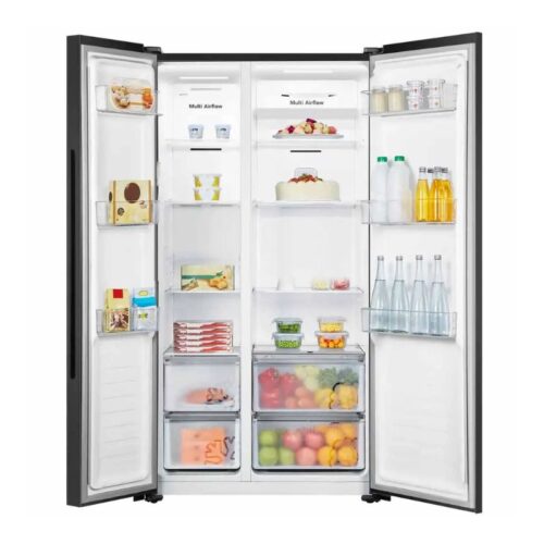 Ảnh tủ Lạnh 2 cánh side by side Inverter 519 Lít Hisense HS56WF