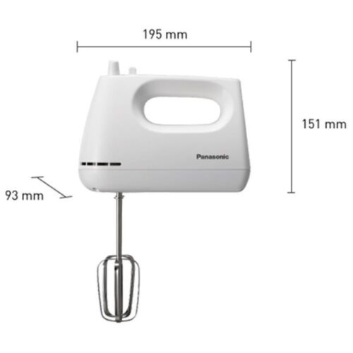 Kích thước máy đánh trứng Panasonic MK-GH3WRA