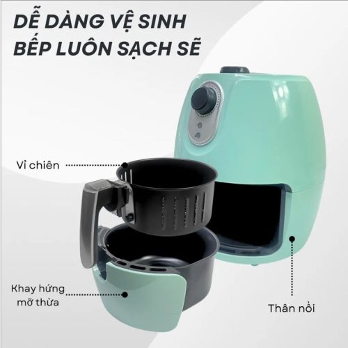 Ảnh nồi chiên không dầu Daewoo DEF-DM550