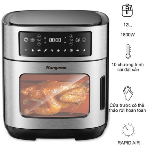 Trang chủ 215 Lò Chiên Không Dầu 12 Lít Kangaroo KG12AF1A