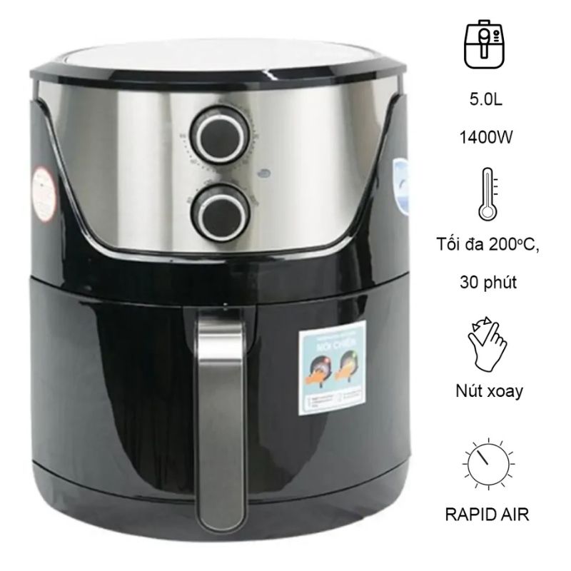 Nồi chiên không dầu Perfect PF-335 2 Nồi chiên không dầu Perfect PF-335