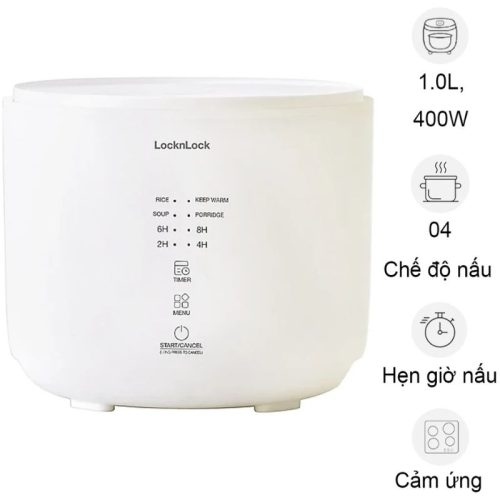 Nồi cơm điện Lock&lock Donggeurami Rice Cooker EJR334IVY 1.0 Lít