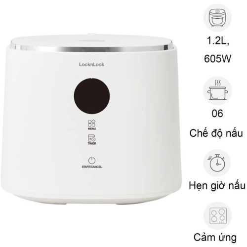 Nồi cơm điện Lock&lock EJR384IVY Nemo Rice Cooker 1.2 Lít