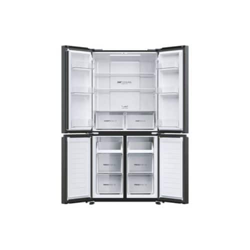 Cánh tủ lạnh 4 cánh Multi Doors Inverter 469 lít Aqua AQR-M532XA(CBC)