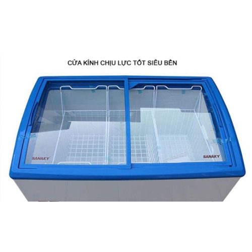 Tủ đông Sanaky 260 lít VH382K 8 Cửa tủ đông Sanaky 260 lít VH382K