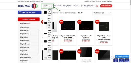 HƯỚNG DẪN MUA HÀNG TẠI ĐIỆN MÁY 365 4 thanh tìm kiếm