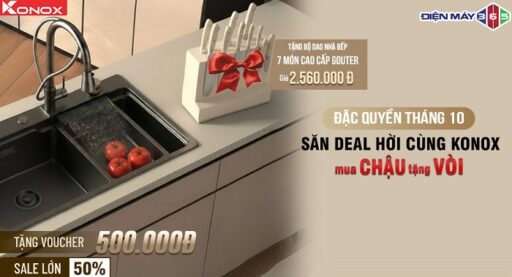 ⚡ Săn Konox siêu hời – Giảm nửa giá, quà cực khủng tại Điện Máy 365! 3 Konox dien may 365 1