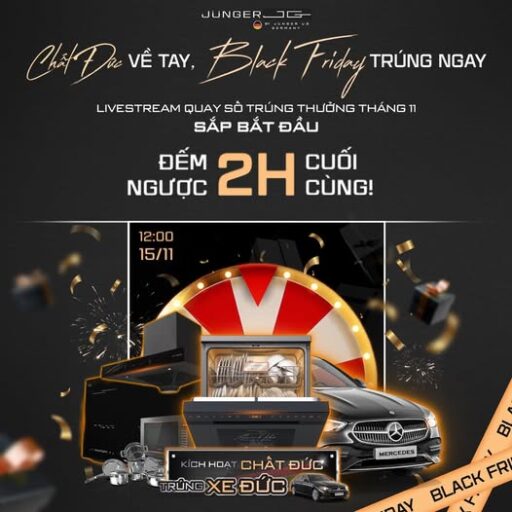 QUAY SỐ TRÚNG THƯỞNG KỲ 3 CÙNG JUNGER TRONG MEGA LIVE 15.12