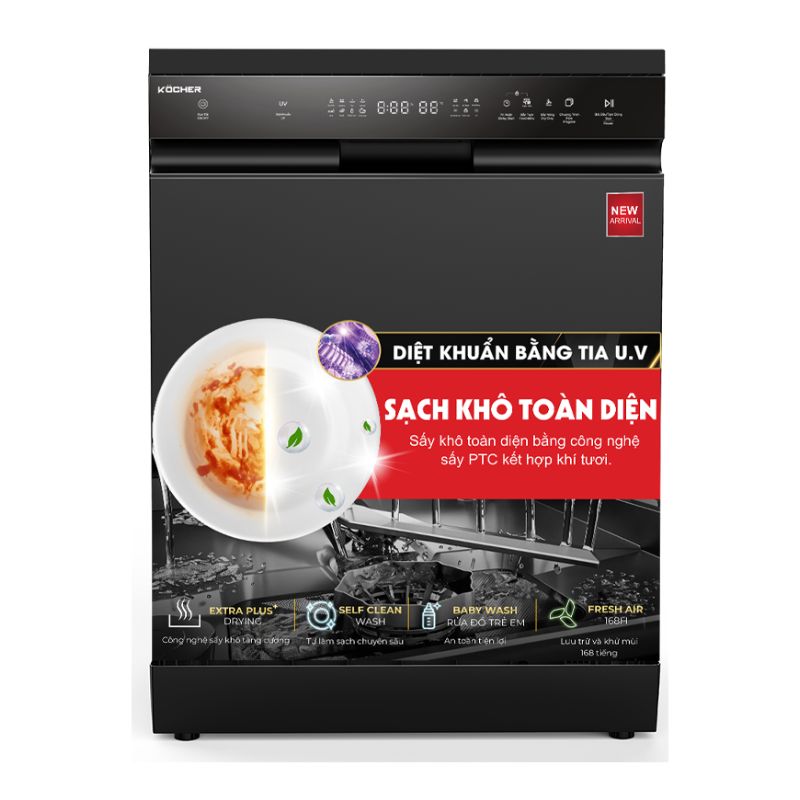 Máy rửa bát Kocher X15B 3 Máy rửa bát X15B